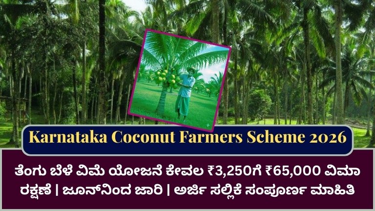 Karnataka Coconut Farmers Scheme 2026