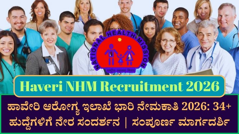 Haveri NHM Recruitment 2026